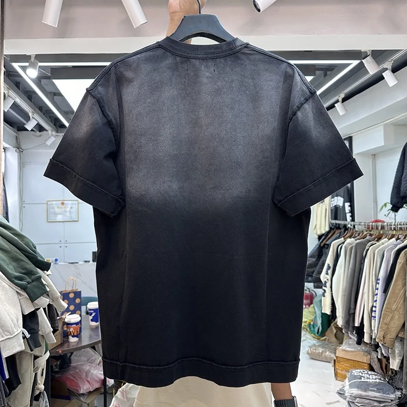 Футболка с короткими рукавами круглым вырезом и принтом