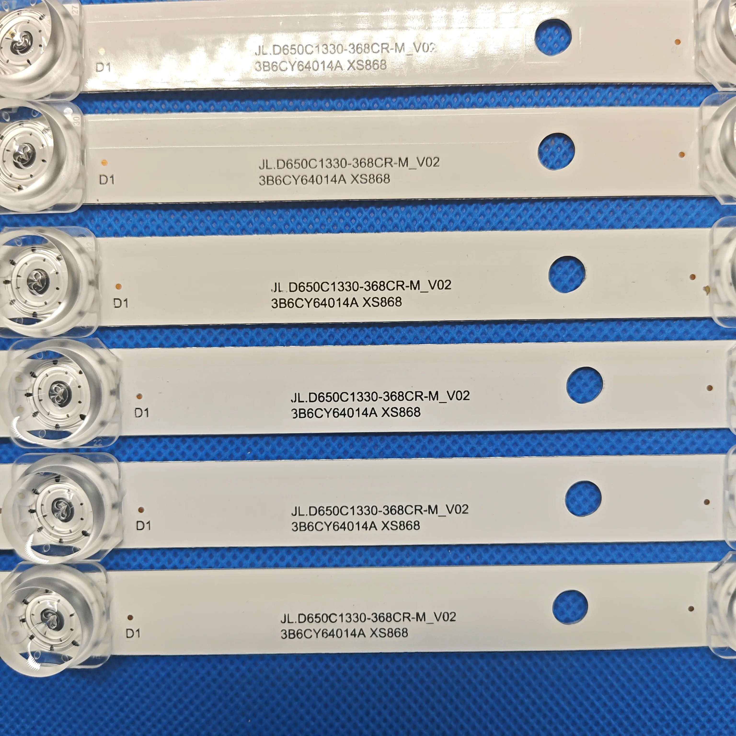 12 шт./компл. светодиодная лента для подсветки JL.D650C1330-368CL/R-M_V02 L65M5-EC L65M5-ES L65M5-RK