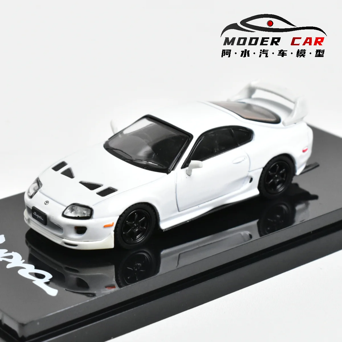 Хобби японский HJ 1:64 SUPRA A80 JZA80 литая под давлением модель автомобиля