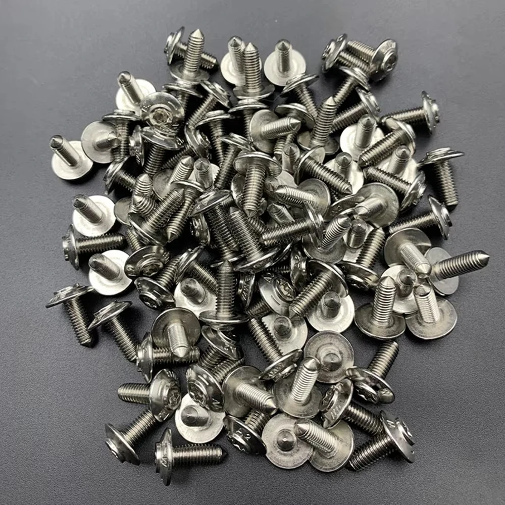 Для R1250GS ADV, R1200GS LC, R1200RT, S1000RR, S1000XR, C600, C650GT, F750GS, F850GS, R NINE T, K1600GTL, M5: винты из нержавеющей стали для обтекателей (art.: 3920dc8ecab82) - 3920dc8ecab82