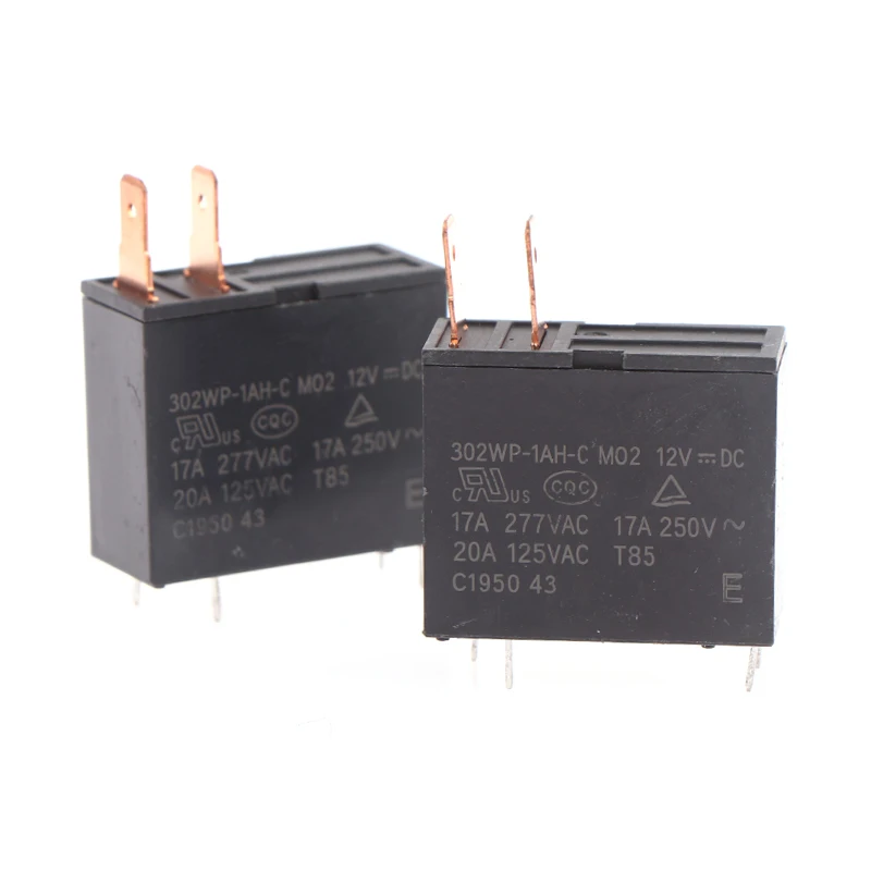 Реле 302WP-1AH-C M02 12 В постоянного тока 2 шт. 4 контакта для микроволновой печи