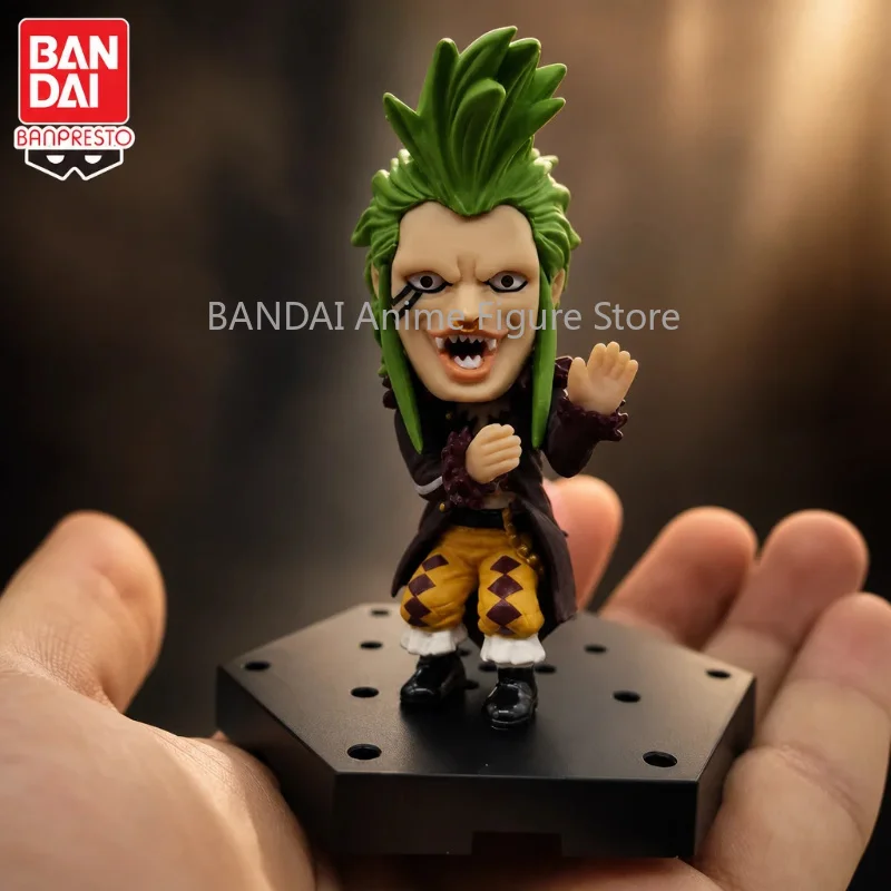 Фото В наличии: Оригинальная фигурка BANDAI BANPRESTO ONE PIECE Луффи, Кавендиш, Бартоломео, Ребекка, подставка для карт, новая, в коробке, гаражная серия. №3
