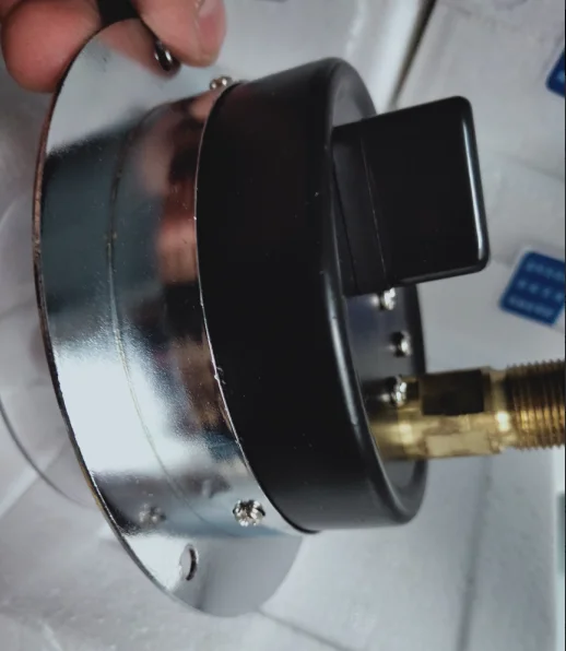 Wuxi Liyou Instrument 0-40/60mpa Hydraulic Axial Magnetic-Assisted Electric Contact Pressure Gauge YXC100-III