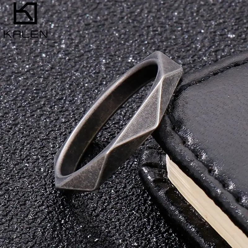 Кольцо из нержавеющей стали на Хэллоуин панк хип-хоп кольцо палец колючая для