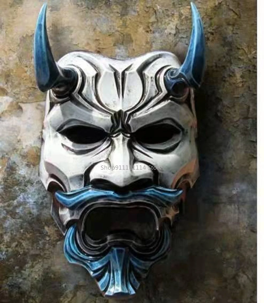 

Inu X Boku Demon Prajna Latex Mask Anime Cosplay Headdress Grimace Fangs Funny Scary Ghost God Wizard Gift Halloween Horror Mask