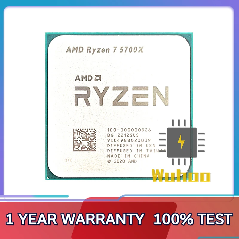 

Восьмиядерный 16-поточный Процессор AMD Ryzen 7 5700X R7 5700X 3,4 ГГц 7NM L3 = 32M 100-000000926 разъем AM4 без вентилятора