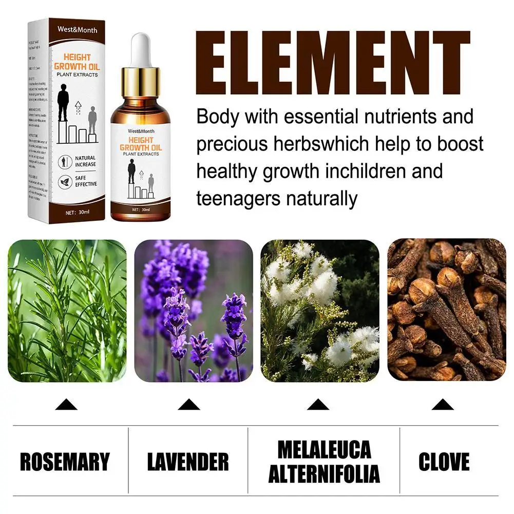 Эфирное масло для увеличения роста средство поддержания тела успокаивающее ног