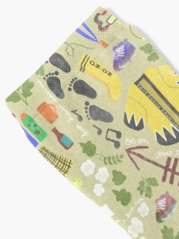 Клубные носки Hash House Harriers для Хэллоуина с принтом женщин и мужчин