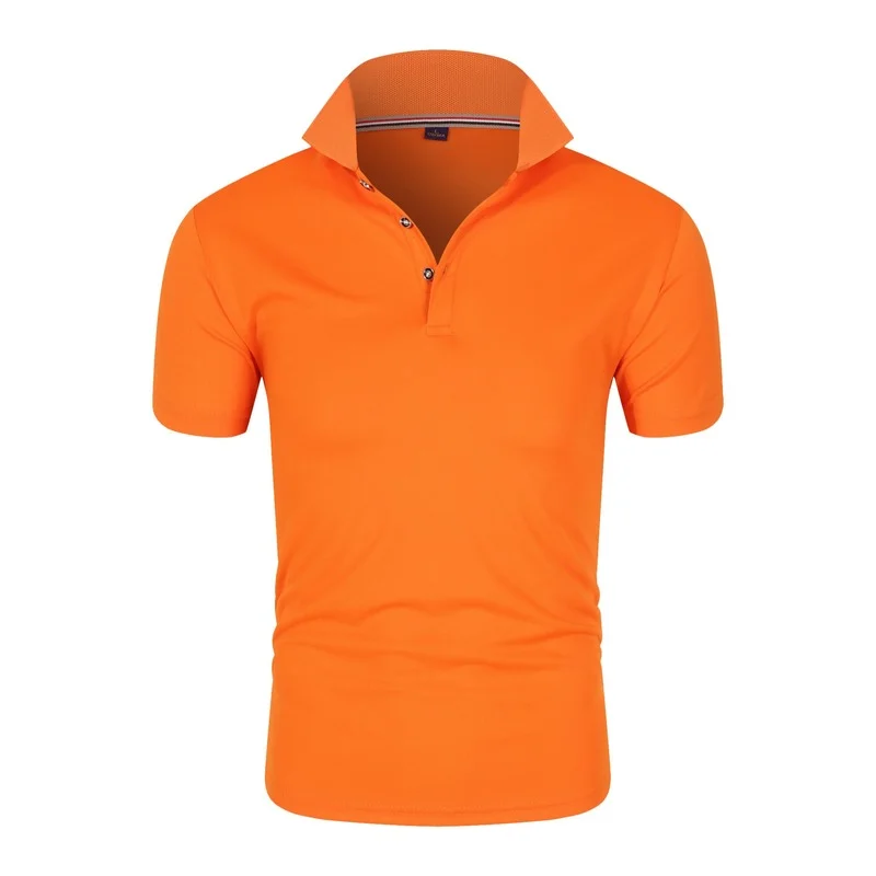 

Summer Men's Short Sleeve Polo Shirt Fashion Lapel Casual Sports Business Social Media High Quality Polo Shirt 2022