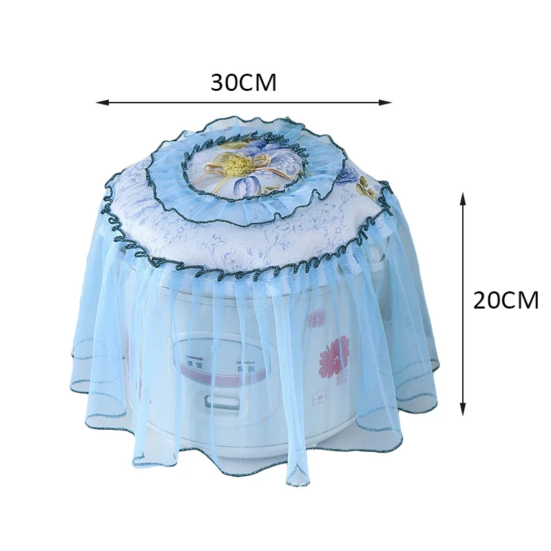 Пылезащитный чехол для рисоварки с цветочной кружевной вышивкой домашний