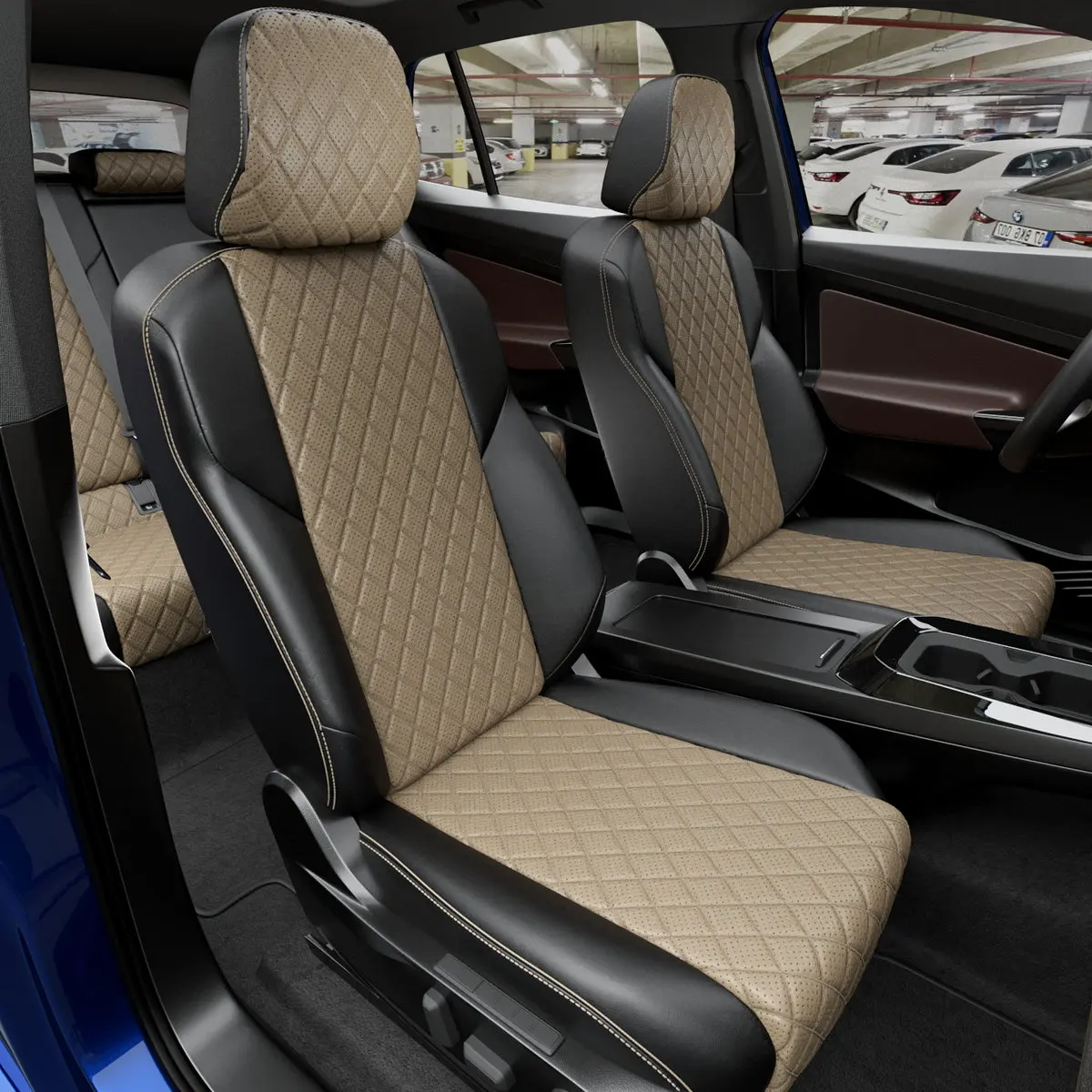 Чехлы на Mitsubishi Pajero Sport 1998-2008 ClickAuto