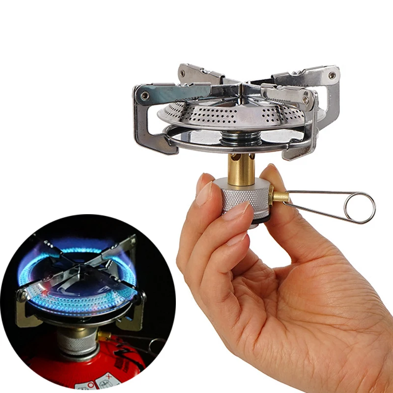 

Portable Integrated Outdoor Gas Burner Disc Burner With Fanny Pack Camping Stove Picnic Brs 3000t Camp Kitchen Tourist Hiking