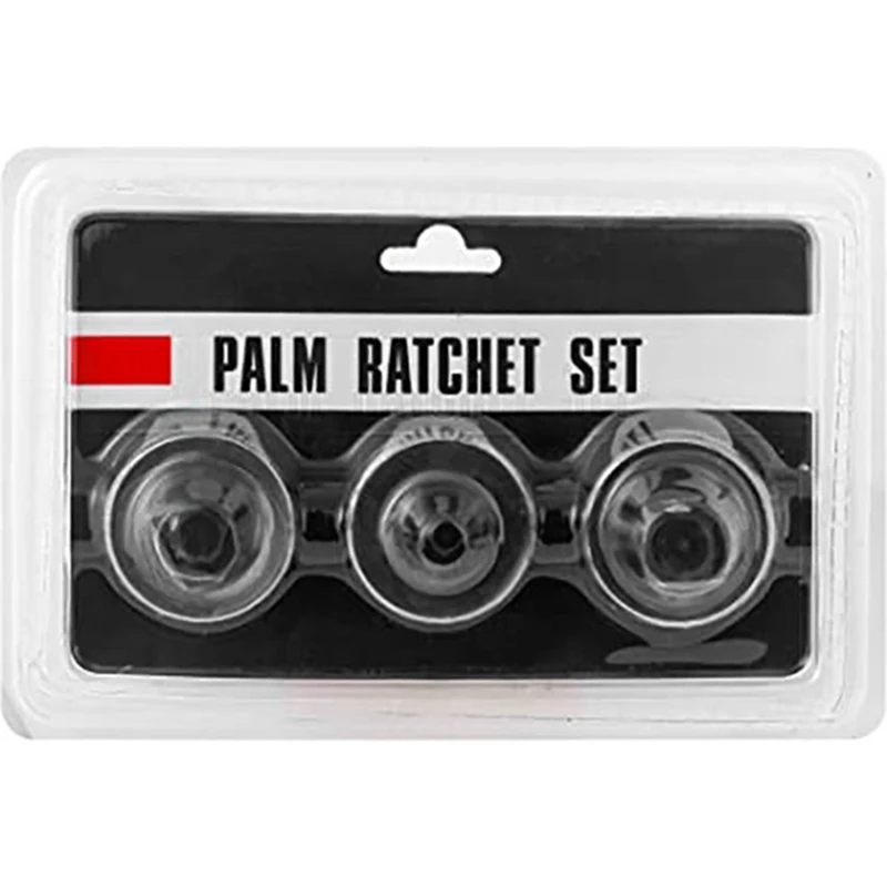 3 шт. мини-ключ с храповым механизмом гаечный ключ железной оболочкой на палец 1/2