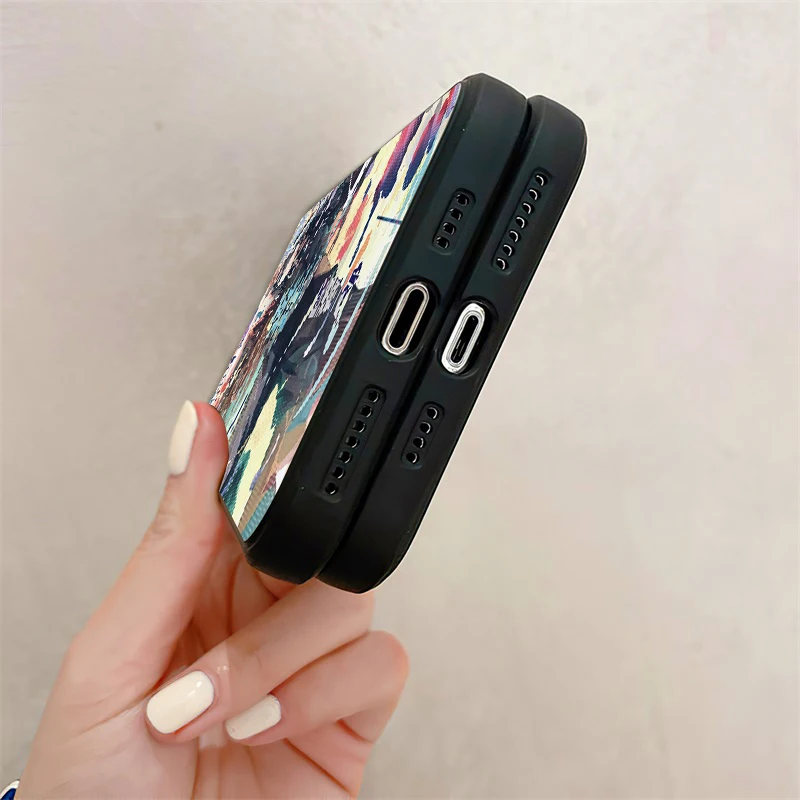 ghost slayer phone case for funda iphone 13 12 11 pro max mini x xr xs max 6 6s 7 8 plus coque back celular carcasa soft free global shipping