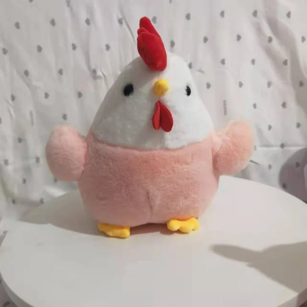 

23 см Милая курица плюшевая кукла удобное животное курица тканевая игрушка для мальчиков и девочек мягкие набивные куклы для сна подарок на день рождения для детей