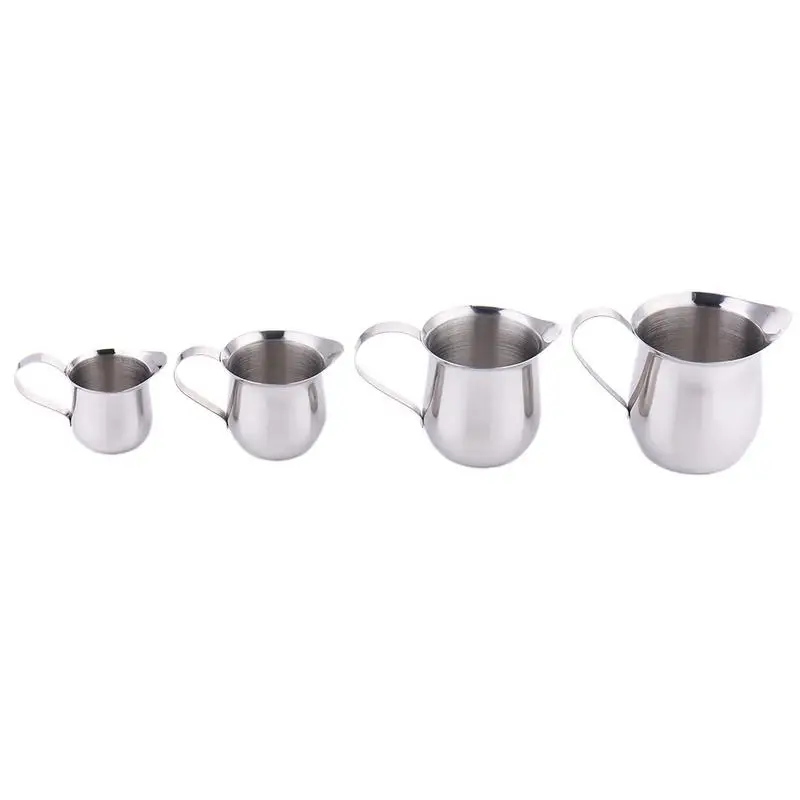Кувшин для взбивания молока посуда бариста из нержавеющей стали приготовления
