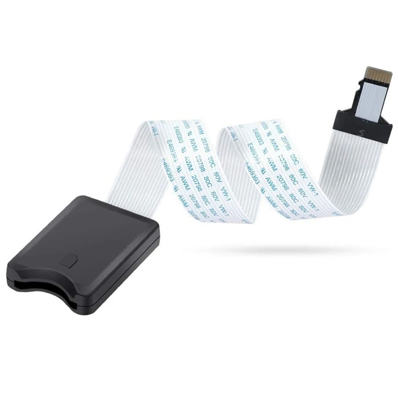 

Micro-SD To SD Card Flexible Extender For Ender 3 Pro/Ender 3 V2/3D Printer/Raspberry Pi/GPS/TV (9.8 Inches/25 Cm)