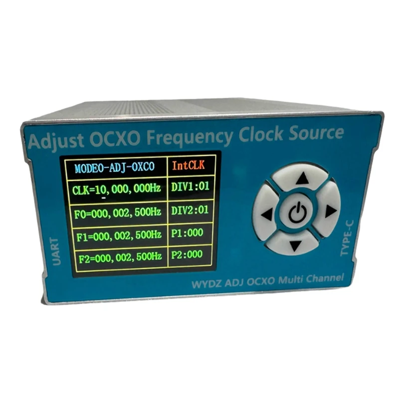 10M 0.1Ppm OCXO Adjustable Frequency Standard 2.5K-200M Clock Source Module W/ SMA Female Connectors
