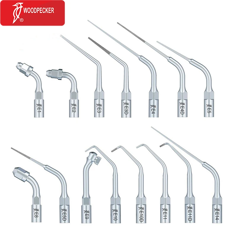 

Woodpecker Dental Scaler Endo Tip Perio Root Canal Fit EMS E1 E2 E3 E3D E4E4D E5 E5D E8 E9 E10 E10D E11 E11D E14