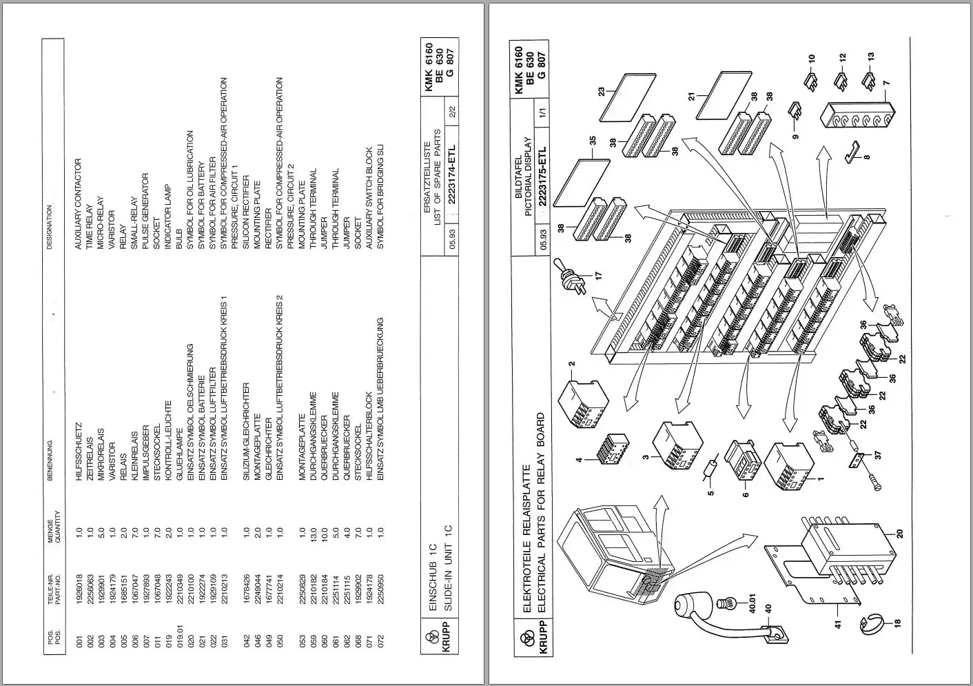 Руководство по каталогу запасных частей Krupp KMK Crane 2023 PDF EN DE FR