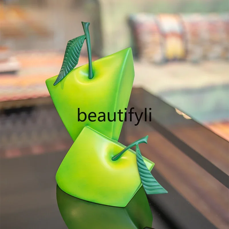 Скульптура орнамент абстрактное украшение крыльца креативный подарок яблоко