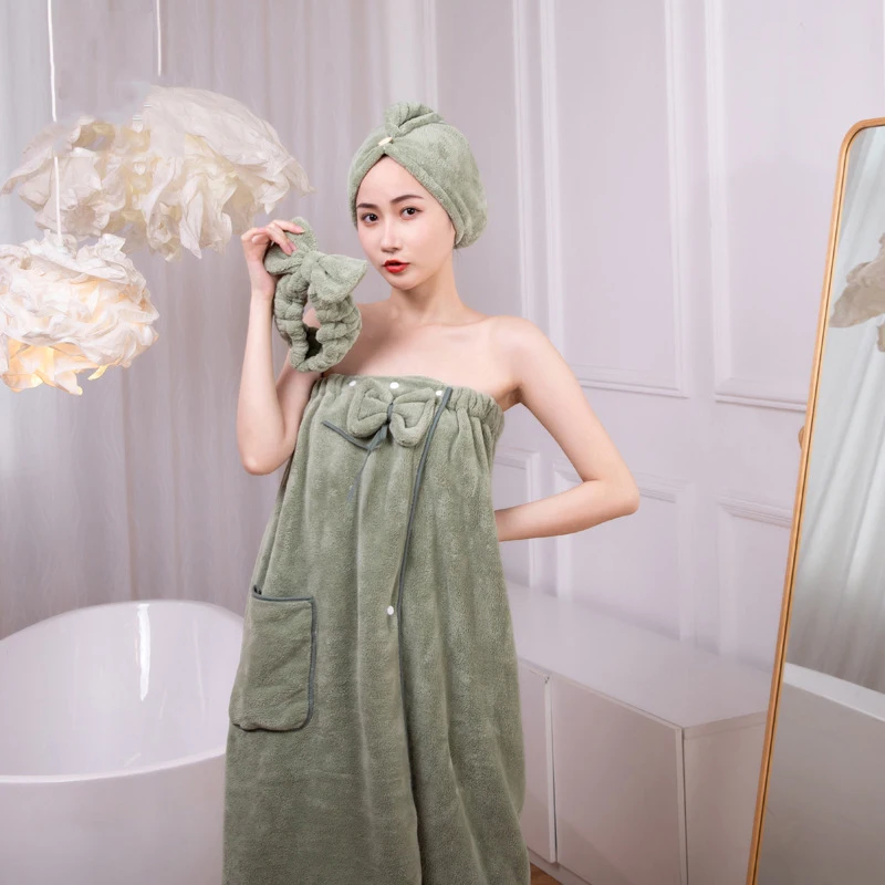 Hair Dry Cap Headband For Women Girls