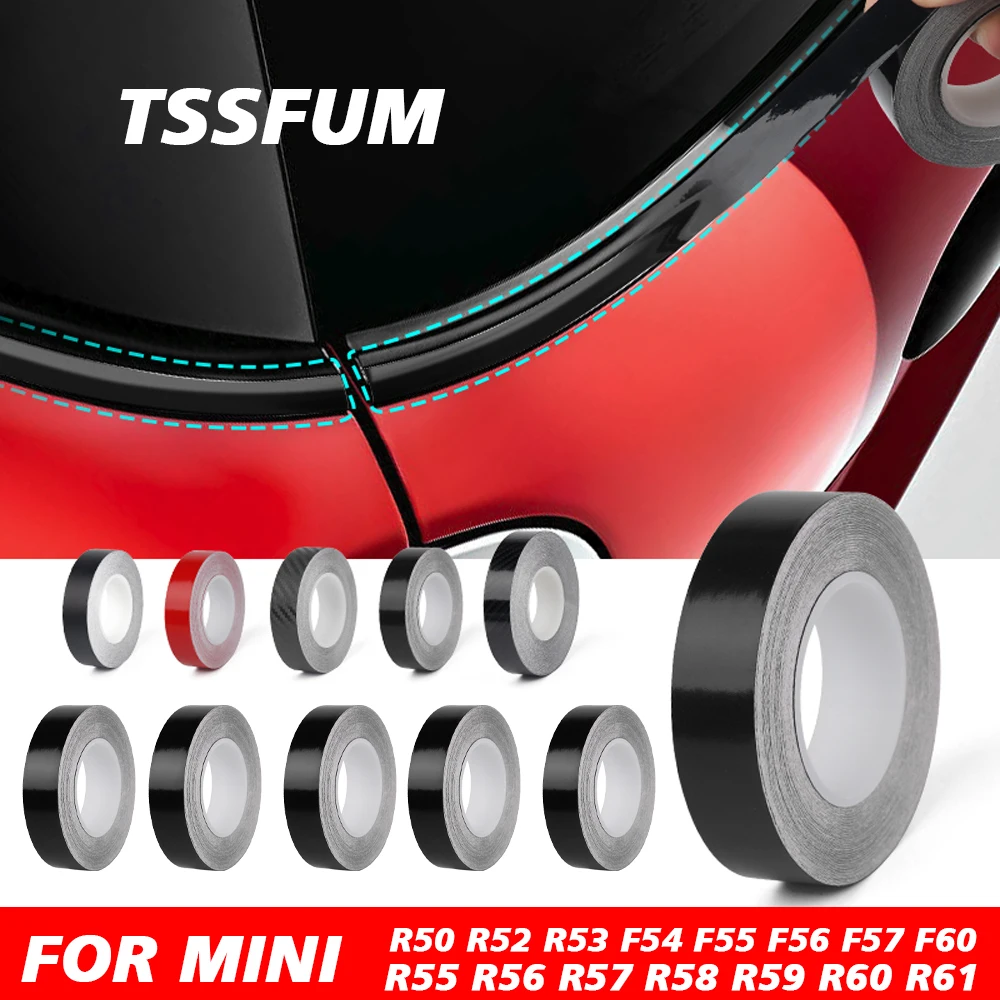 Для Mini Cooper S R50 R52 R53 R55 R56 R60 R61 F54 F55 F56 F60 Автомобильная наклейка на окно отделка виниловая пленка дверь украшение