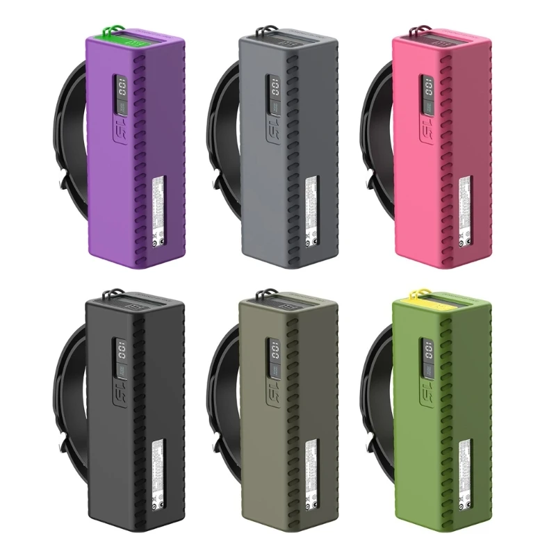 Силиконовый чехол для внешнего аккумулятора многоцветный CUKTECH № 15 ударопрочный