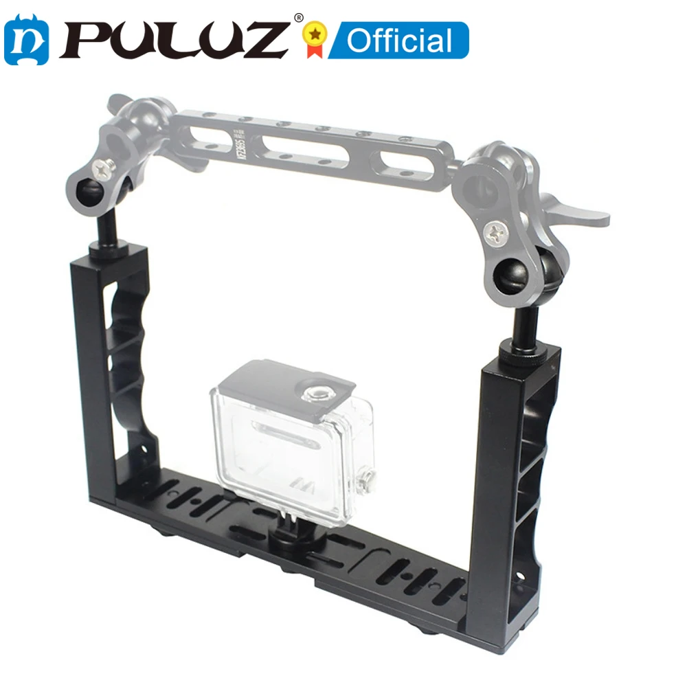 

Diving Special Bracket Dual Hand-Held Photography Adjustable Fill Light Arm Bracket For / Xiaoyi