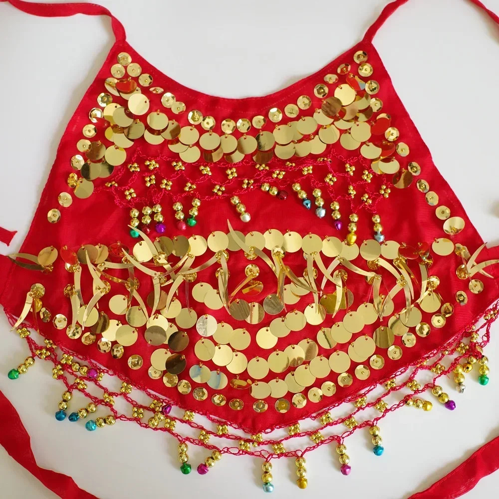 Детский комплект одежды для танца живота девочек одежда индийских Танцев Живота