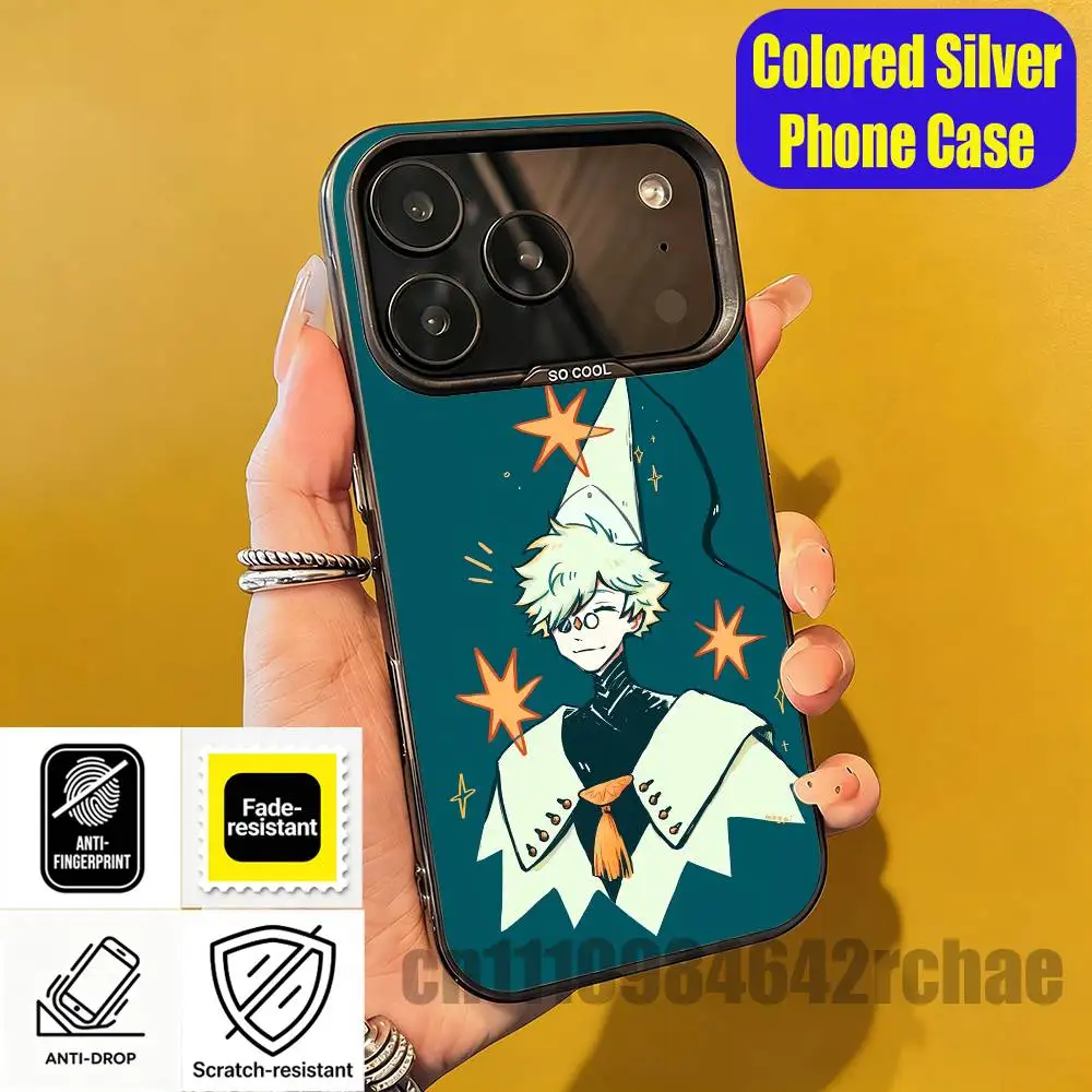 Чехол для телефона Qifrey WHA Witch Hat Atelier для iPhone 14, 16, 12, 15, 13, 17, 11, E, Pro, Max, Plus, Air, Mini, DIY, цвет серебристый, корпус DIY (art.: 3920dbfc08f1d) - 3920dbfc08f1d