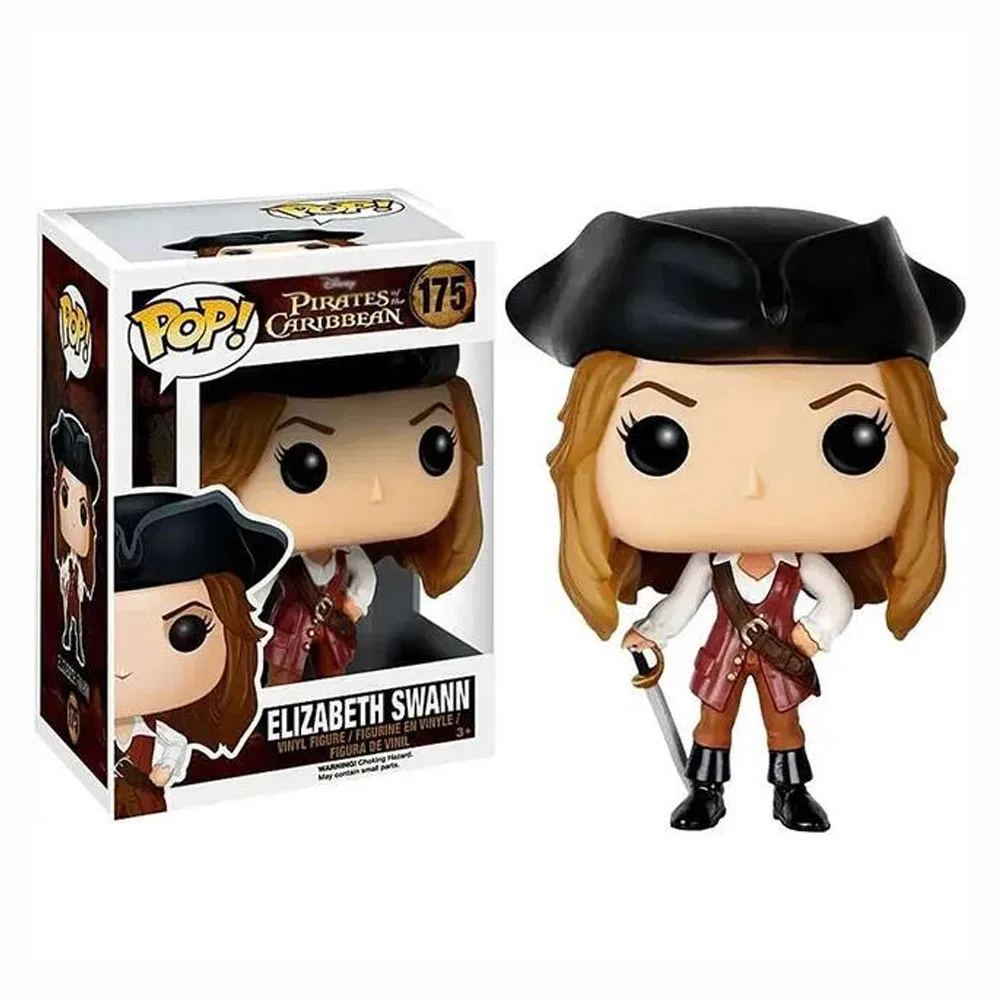 Funko Pop Disney Пираты Карибского моря Элизабет Swann #175 виниловые экшн-Фигурки игрушки