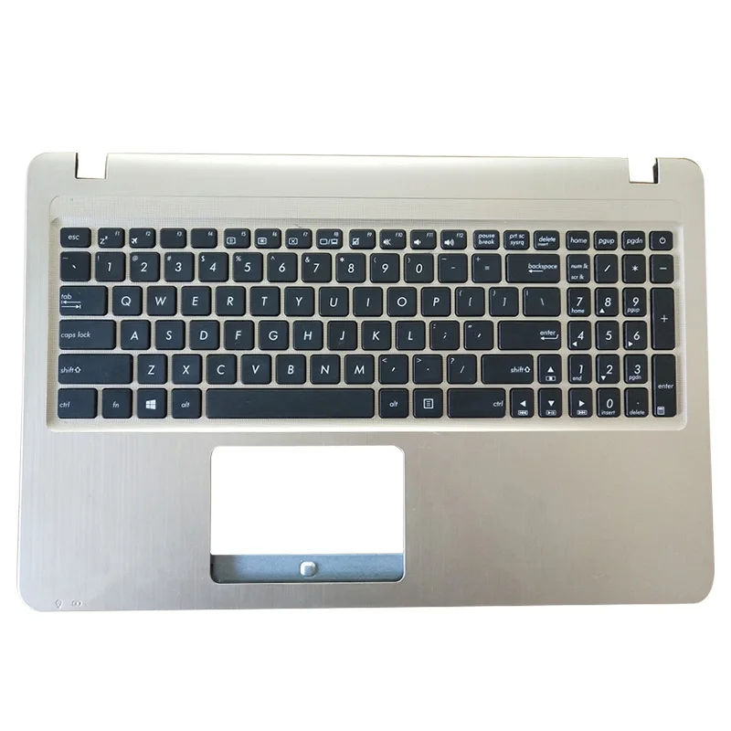 

NEW For ASUS X540 X540L X540LA X544 X540LJ X540S X540SA X540SC R540 Laptop Palmrest Upper Case US Keyboard Gold Silver