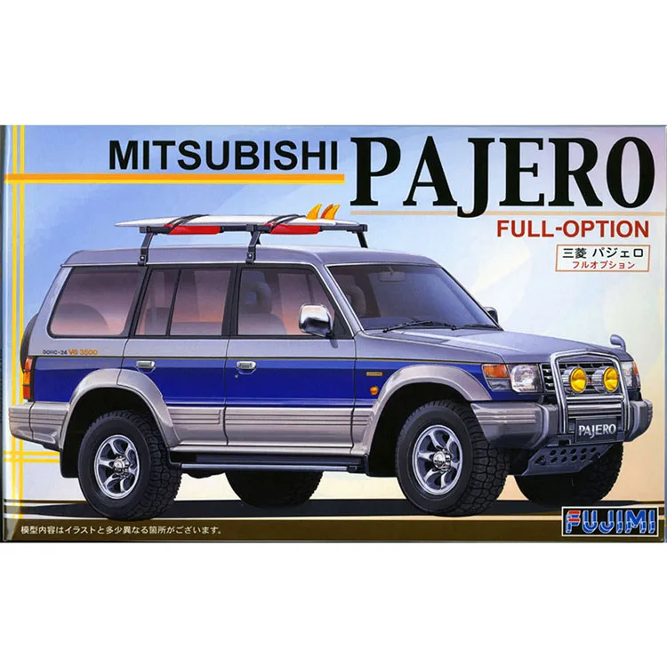 

Fujimi Plastic Assembly Car Model 1/24 Scale Mitsubishi Pajero Full Option Adult Collection DIY Assembly Kit 03797