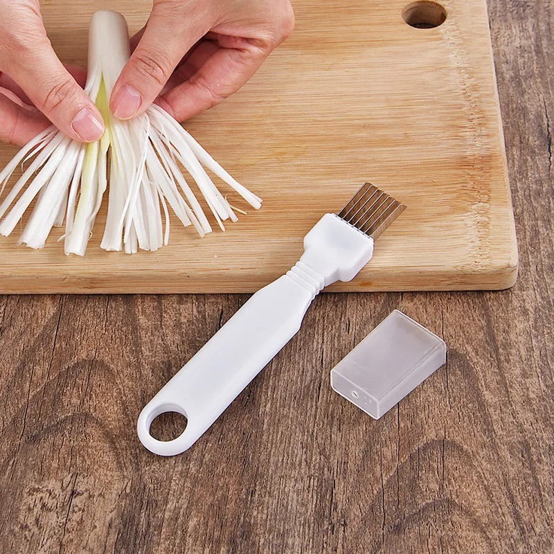 Onion Slicer Shredder Garlic White Crusher Cutter Knife Pepper Graters Chilli Vegetable Tool Kitchen Accessories
