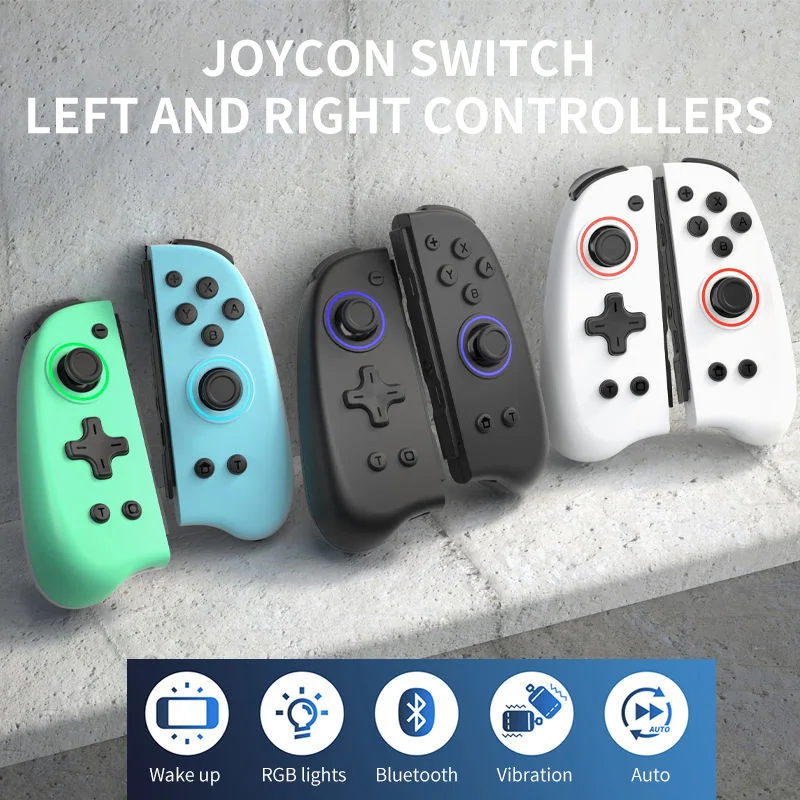 

Joycon Switch Controller Elite Joypad Wake Up Wireless Controller Mando Nintendo Switch Joy Con Joystick Gamepad For Oled/ Lite