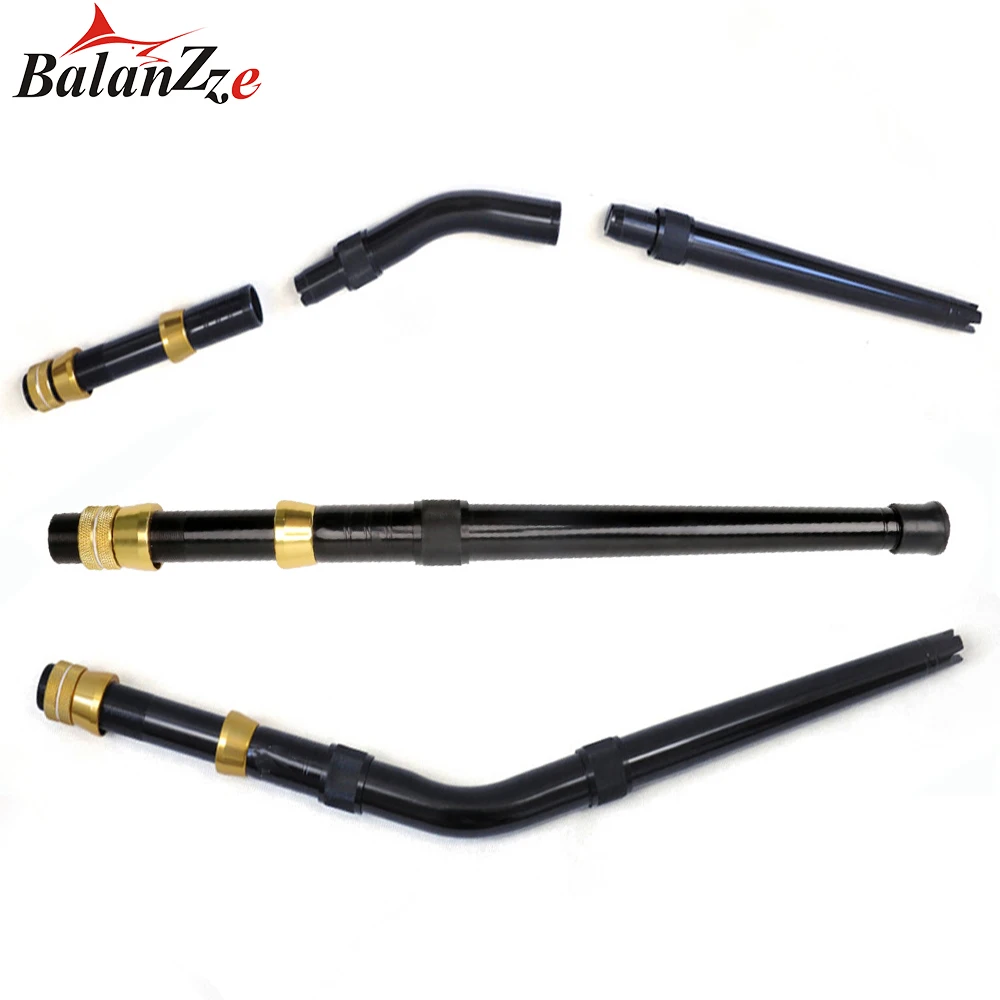 Enlarge Balanzze Fishing Rod Handle Hand Grip For Seaboat Fishing Saltwater Big Game Trolling Rod Three Section Handle Bent or Straight
