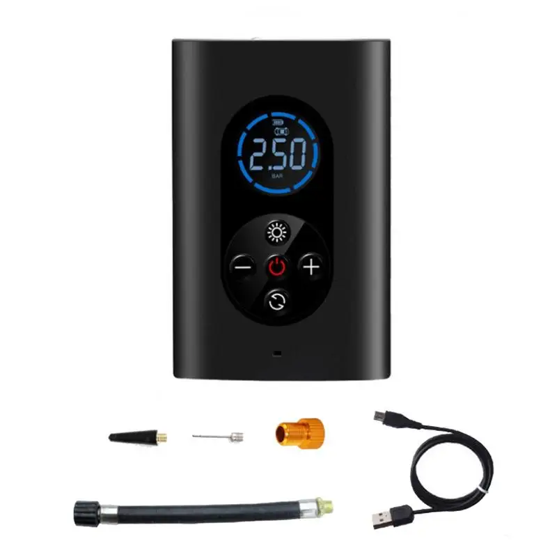 

Автомобильный воздушный насос, беспроводной портативный смарт-насос для шин, 60 Вт