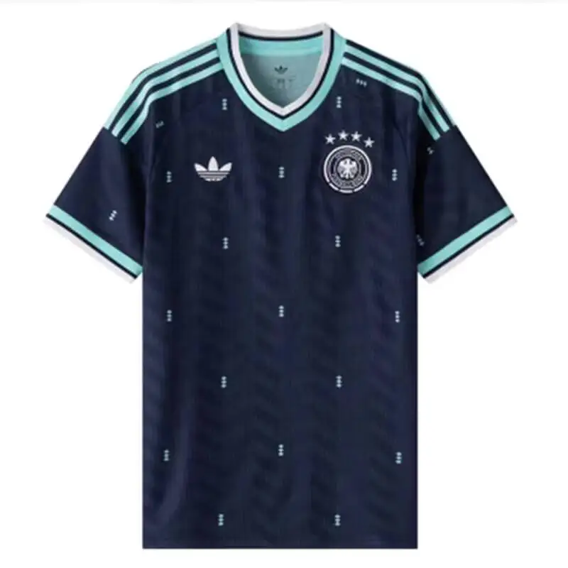 Мужская тренировочная футболка с коротким рукавом Adidas Clover Germany Team, футбольный костюм JN2074 (art.: 3920db810aed4) - 3920db810aed4