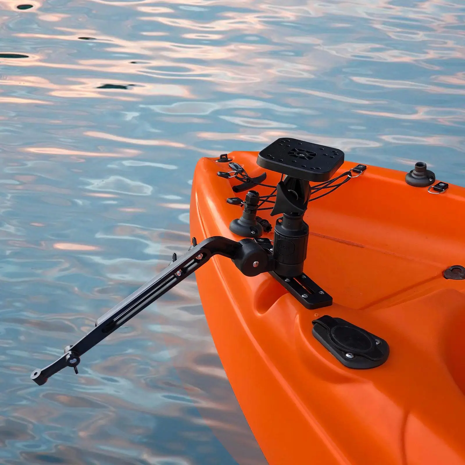 Fish Finder Mount Mounting Plate Transducer Mounting Arm Ele