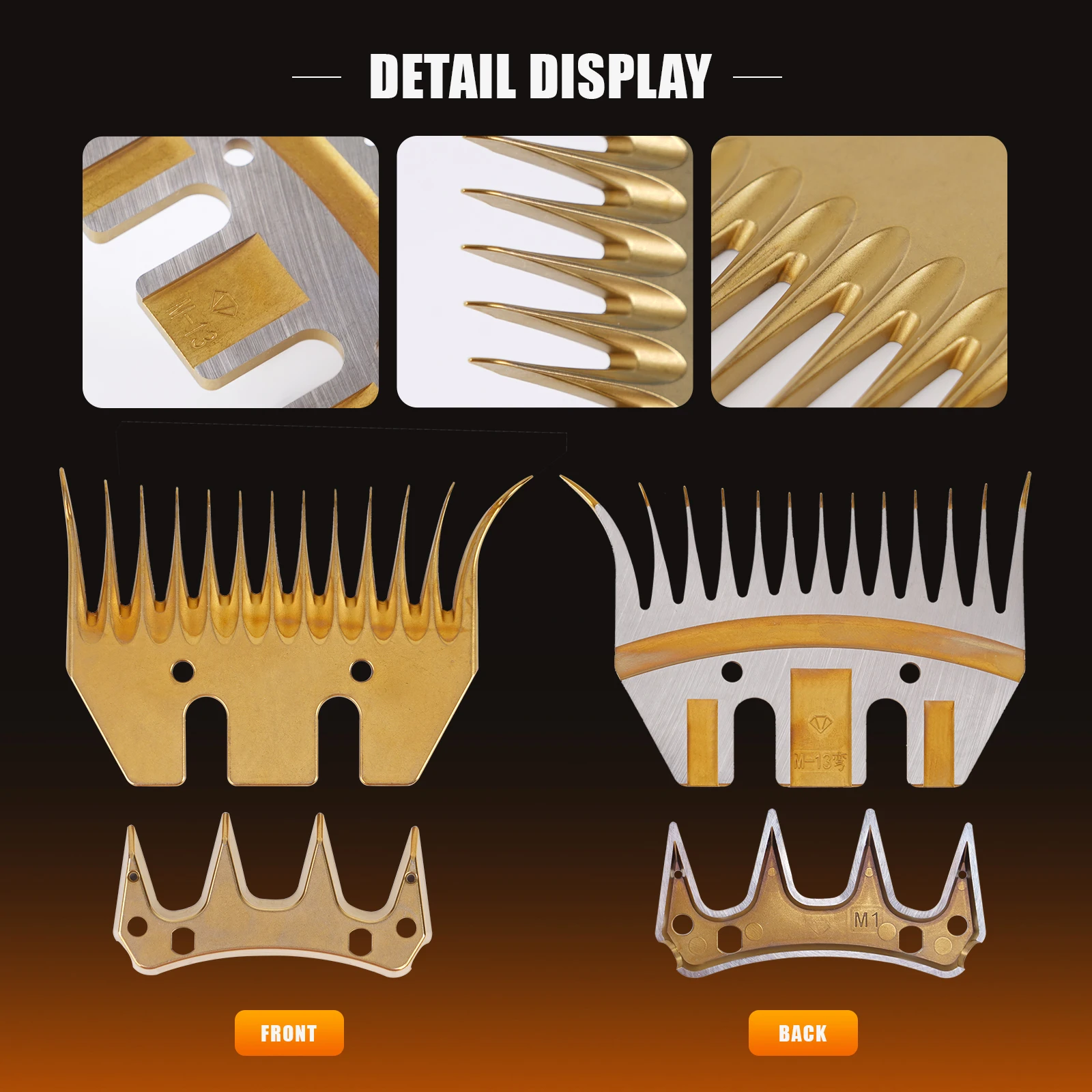 Золотые ножницы для овец Luck расческа резак бритва лезвие коз альпака