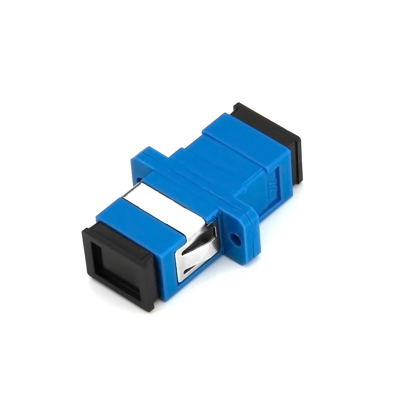 Low Loss SC-SC fiber optic adapter Simplex flange SC UPC coupler SC to SC Connector Fiber Optic Flange Attenuator 0.2dB