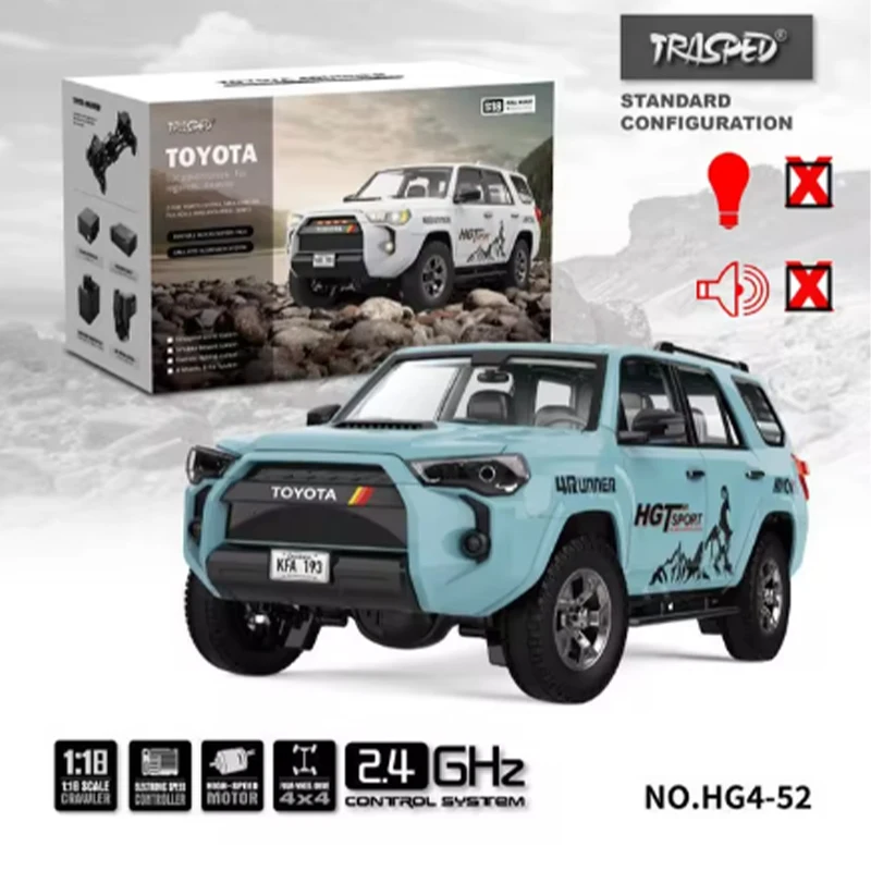 Радиоуправляемая модель автомобиля 1/18 Hg4-52 4runner высокая имитация электрической