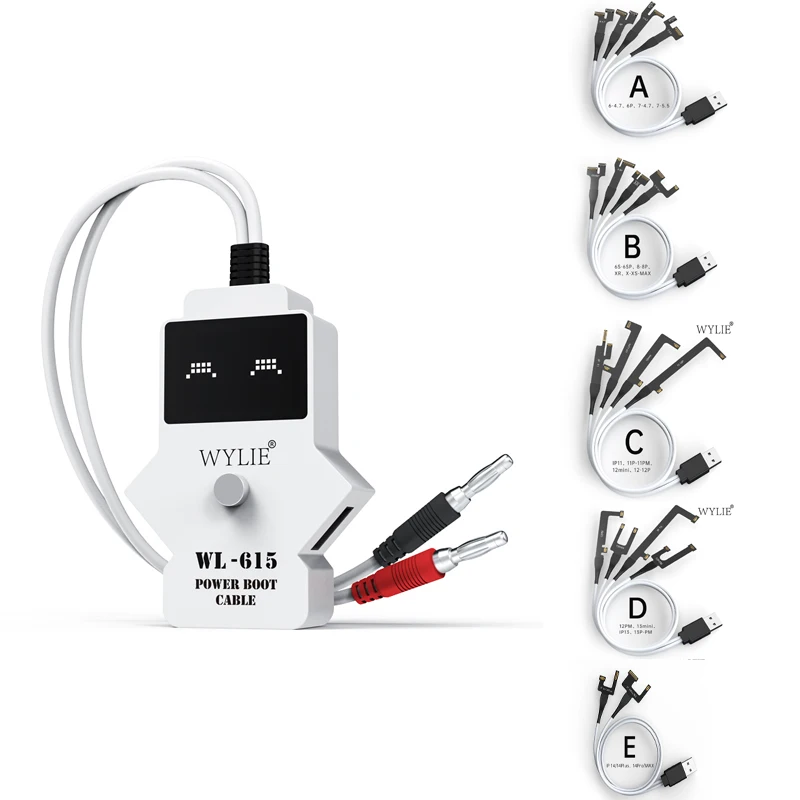 

Диагностический кабель WYLIE WL-615 DC для ремонта iPhone 6-14