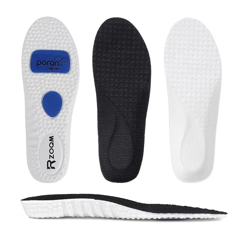 Summer sports insole air cushion shock absorption breathable basketball running full pad zoom super soft deodorant insole