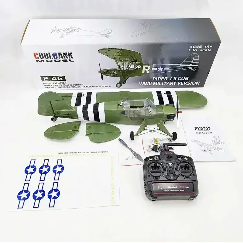 1/16 Kobingke Fx9703 Модель с дистанционным управлением мировой войны II J3 Бесщеточный
