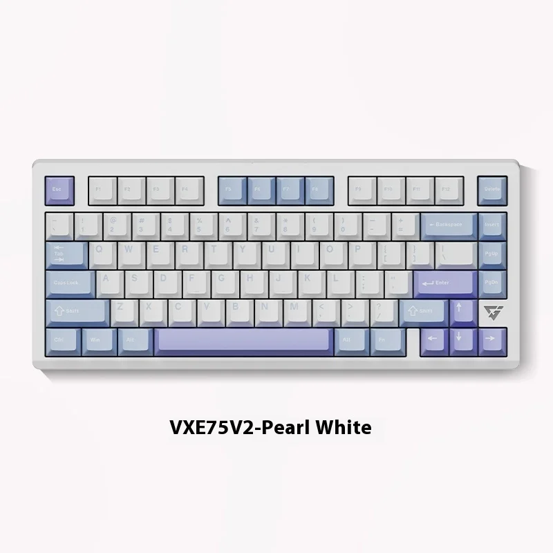 Vgn Vxe75 V2 Механическая клавиатура из алюминиевого сплава трехрежимная Bluetooth