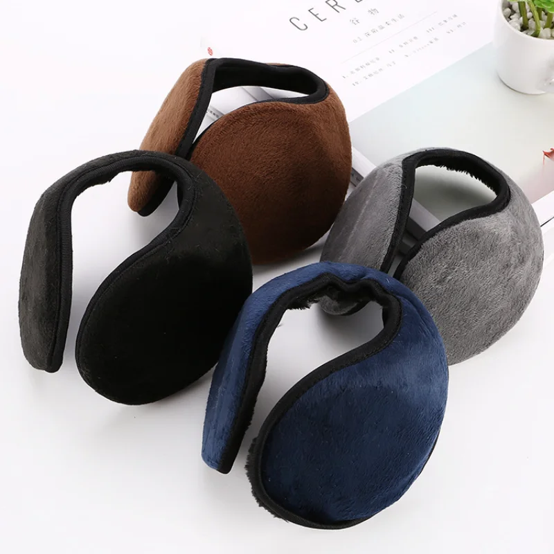 

New Cotton Earmuffs Soft Thicken HeadBand Plush Ear Cover Men Women Ear Winter Warmer Apparel Accessories