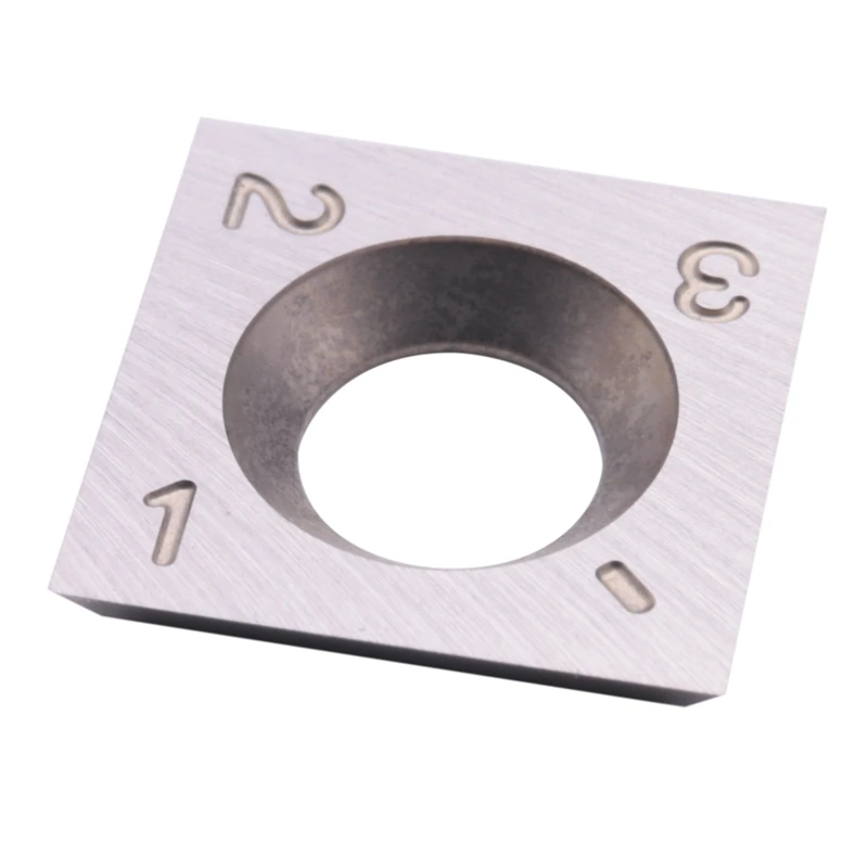 10шт Лезвия для токарной обработки древесины с твердосплавными вставками