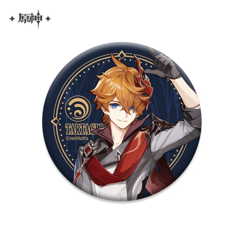 

[Genshin] Fools Theme Series Character Tartaglia Badges Tinplate Badges Genshin